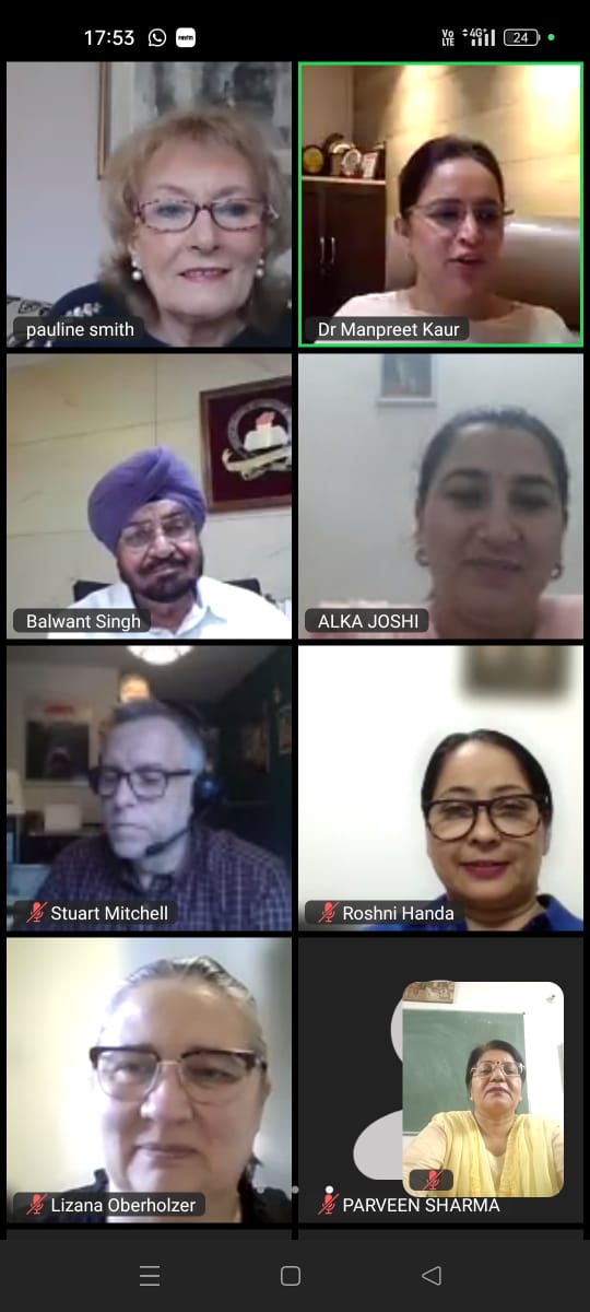 Partap College of Education Hosted International Webinar on Learning via Mentoring