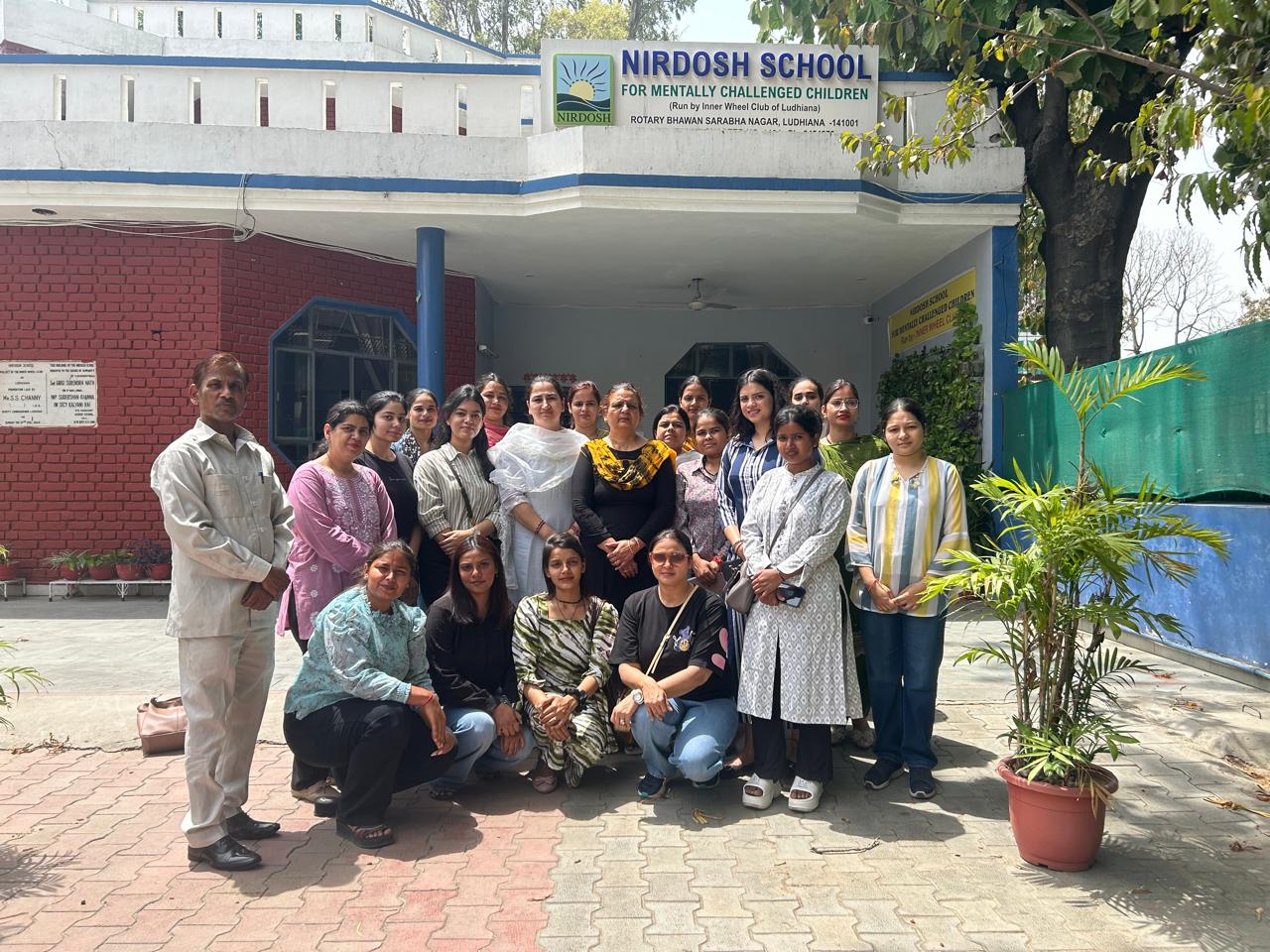 Visit to Nirdosh School: B.Ed. and M.Ed. Students Gain Insights into Special Education 19.04.2025